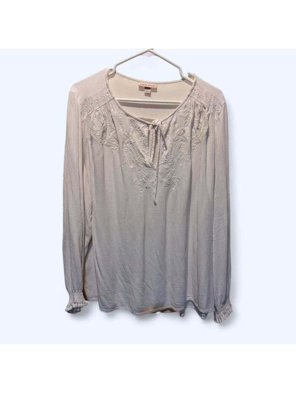 Knox-rose Women's White and Cream Blouse